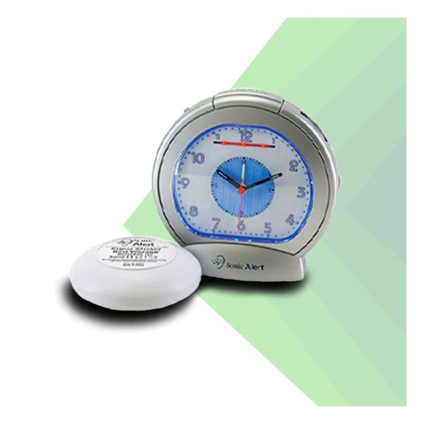 Sonic Boom Analog Alarm Clock With Bedshaker Canadian Hearing Services